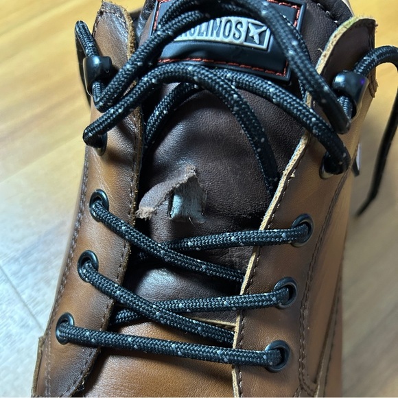 Pikolinos Brown Leather Oxfords with Comfort Sole‎ main image 5